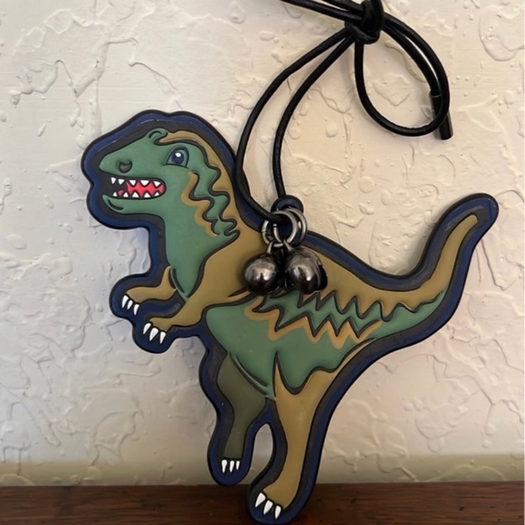 Coach Rexy Leather Tie Charm - Picture 2 of 7